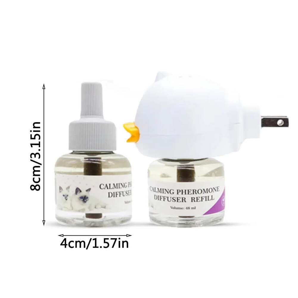 Pheromone Diffuser for Cats Cat Pheromone Plug-In Relaxants Start Kit 30-Day Ref